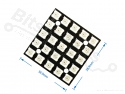 LED Board 5x5 WS2812B 5050 RGB LED met drivers  (25bits)